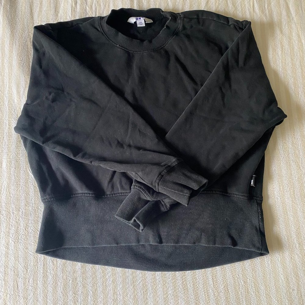 Black Target crewneck